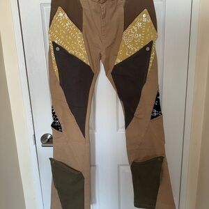 Stylish Tan and Brown Men's Pants